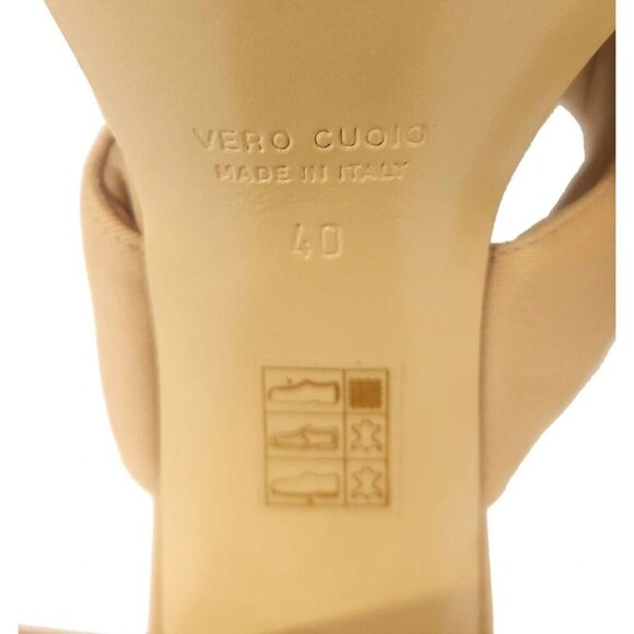 Gia Borghini Gia 17 Heeled Sandals Size 40 10 Women's Tan $495 - Picture 10 of 11